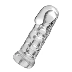 Master Series Gaine de pénis Cock Holster Transparente 17cm